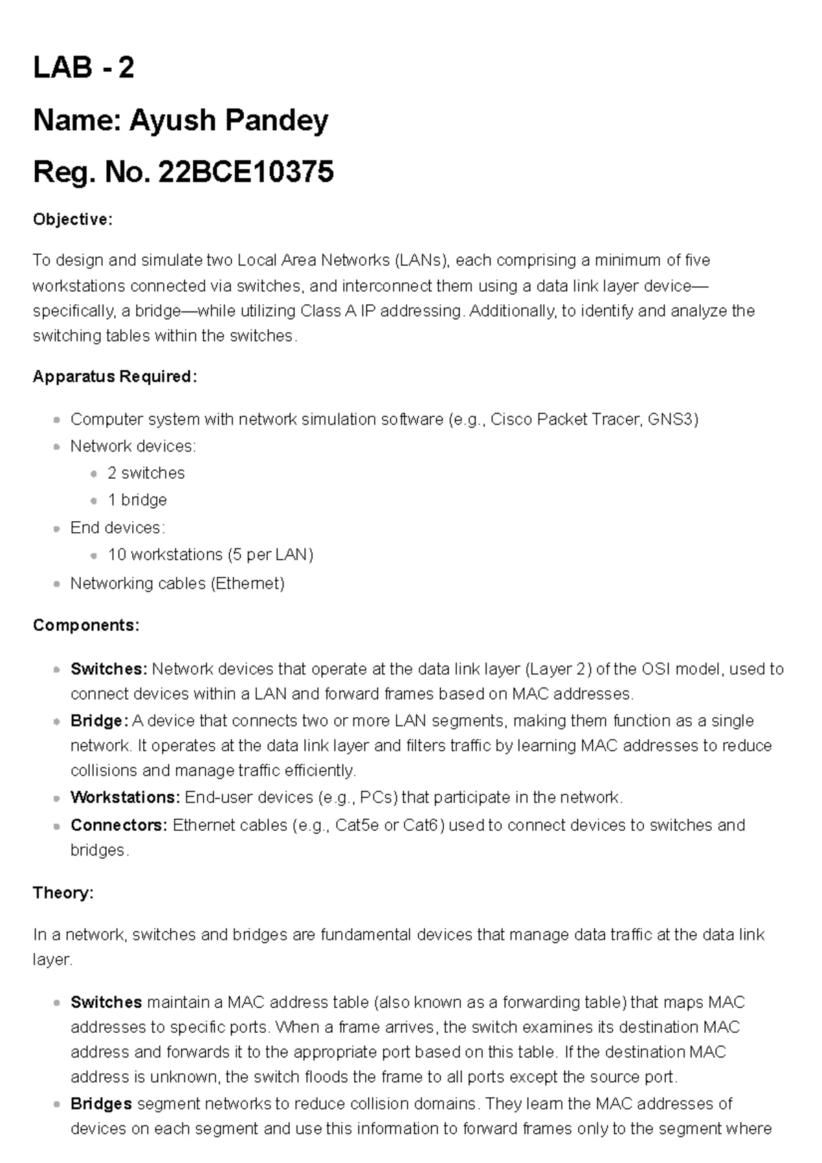 22BCE11291 assignment 2 - VIT BHOPAL UNIVERSITY SCHOOLOFCOMPUTERSCIENCE ...