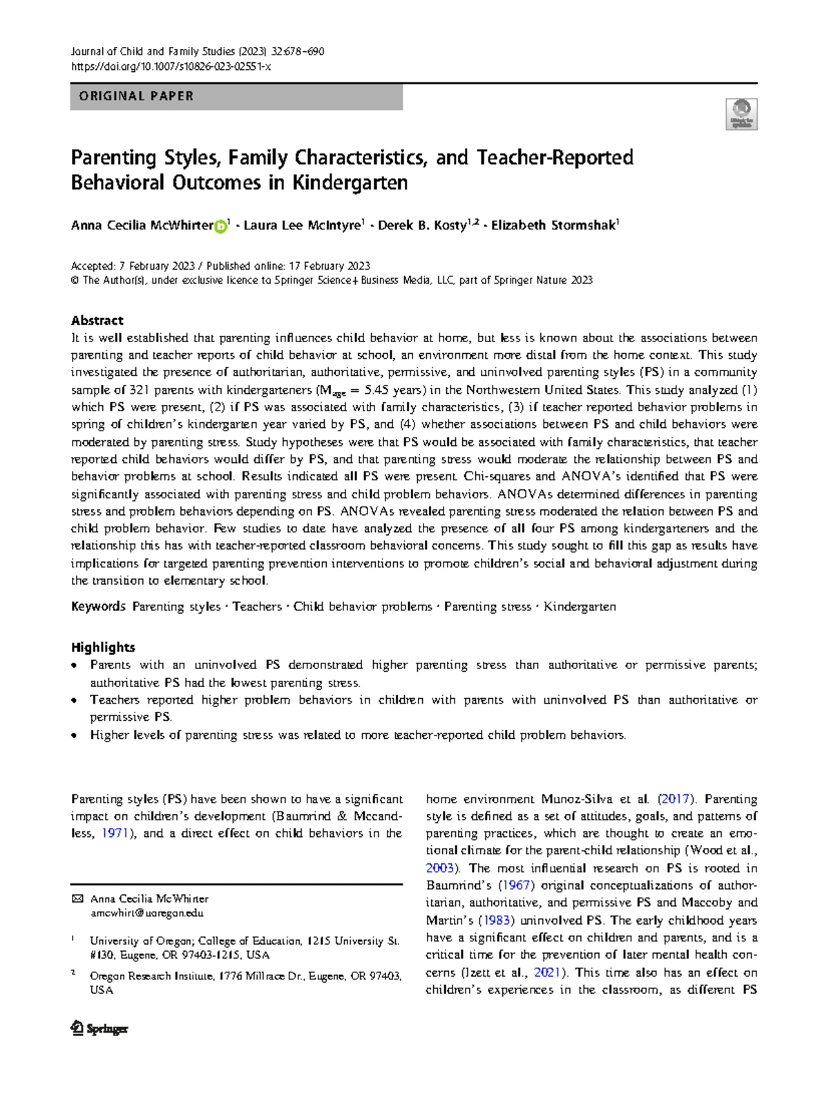 Chapter 6 notes - Textbook used: Goodwin, C. J. (2013). Research in ...