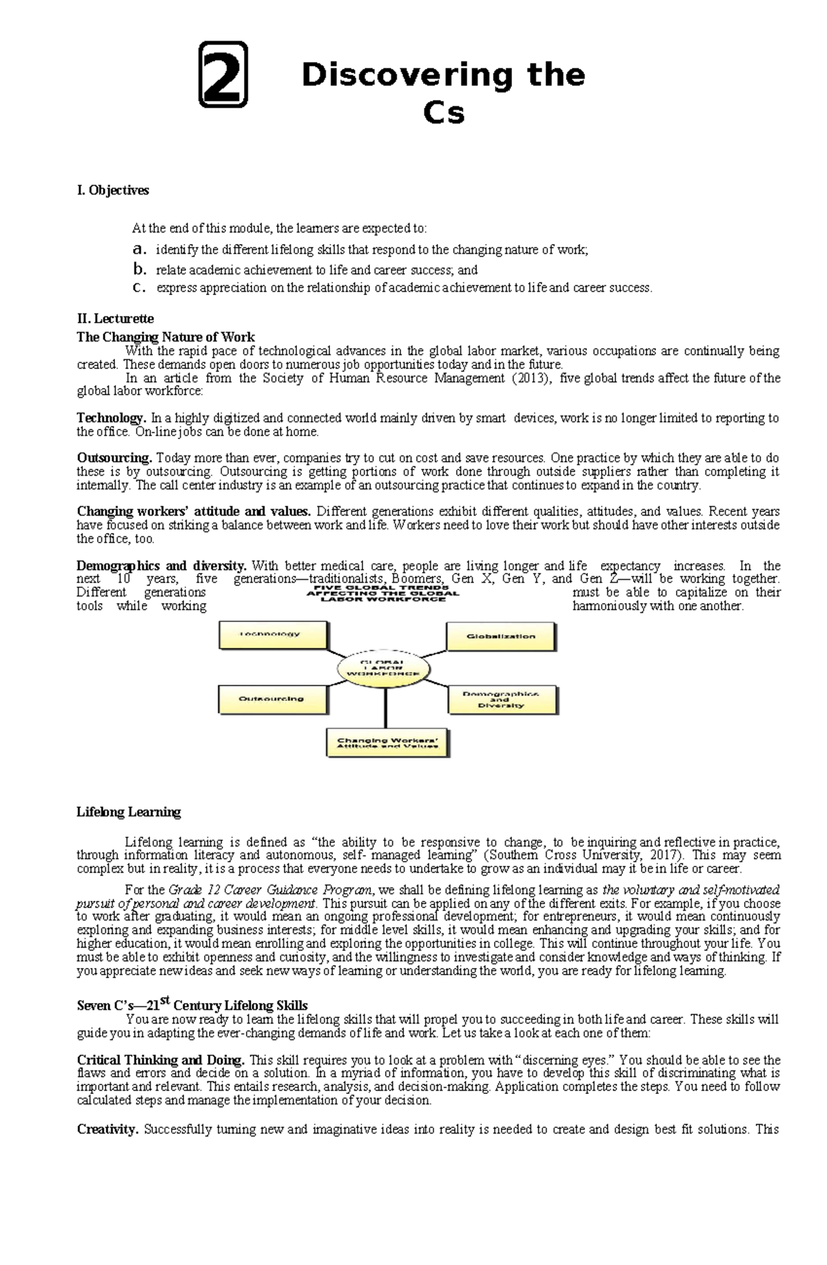 3. Module 2: Discovering the Cs - Final Exam Notes - Studocu
