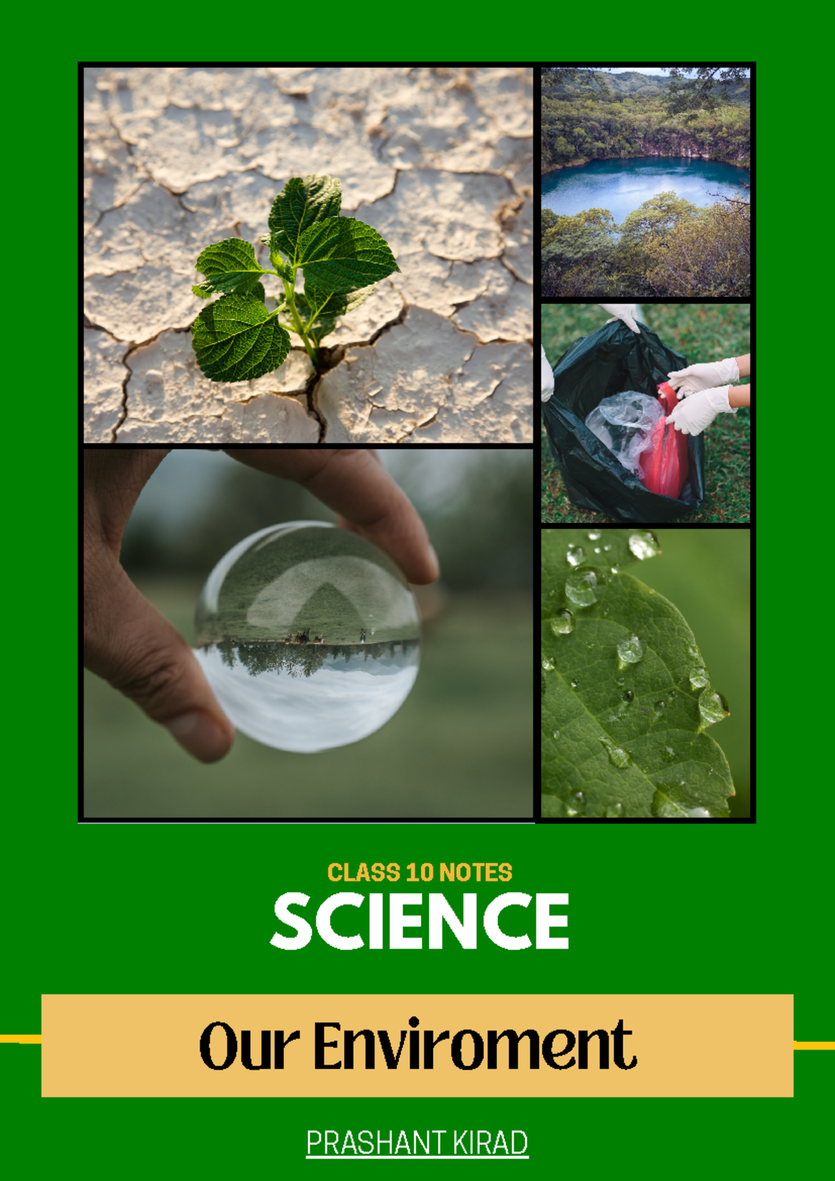 Class 10 Science: Eco & Environment Short Notes - Prashant Kirad - Studocu