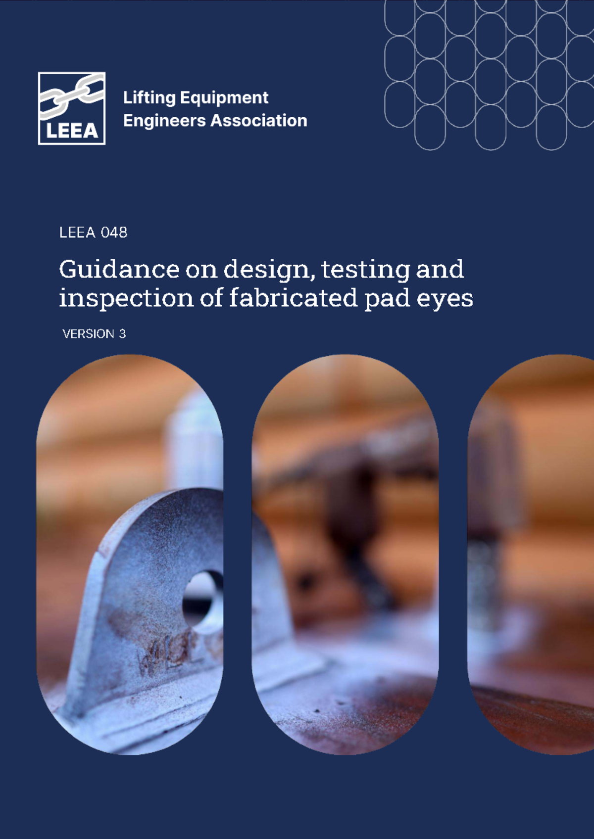 LEEA 048 Guidance on Design, Testing & Inspection of Pad Eyes V3 - Studocu
