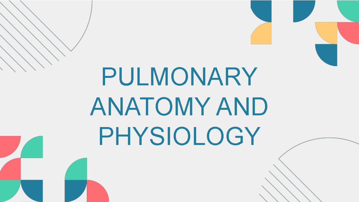 Pulmonary Anatomy and Physiology: Obstructive vs. Restrictive ...