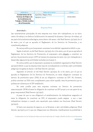 [Solved] Descripcin de la actividad y pautas de elaboracin Una empresa ...