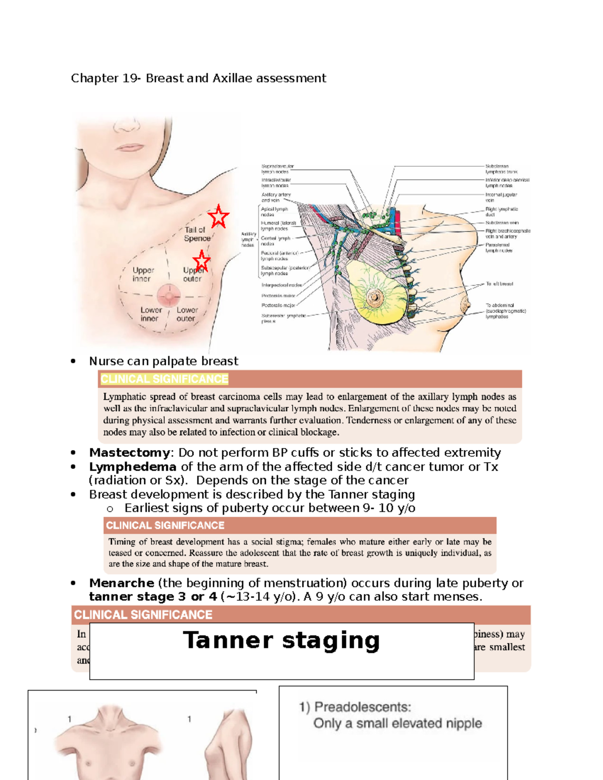 2:4:25 - lecture notes from February 4, 2025 - Chapter 19- Breast and ...