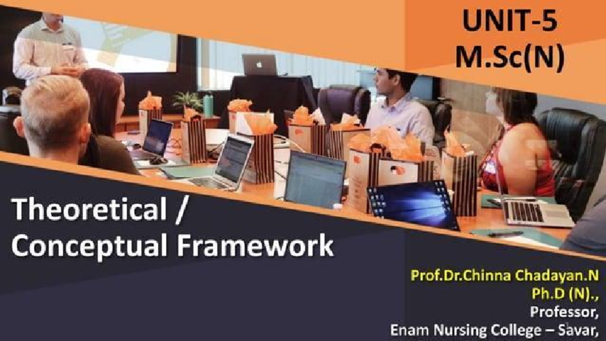 Conceptual Framework Models and Theories in Nursing (NUR 101) - Studocu