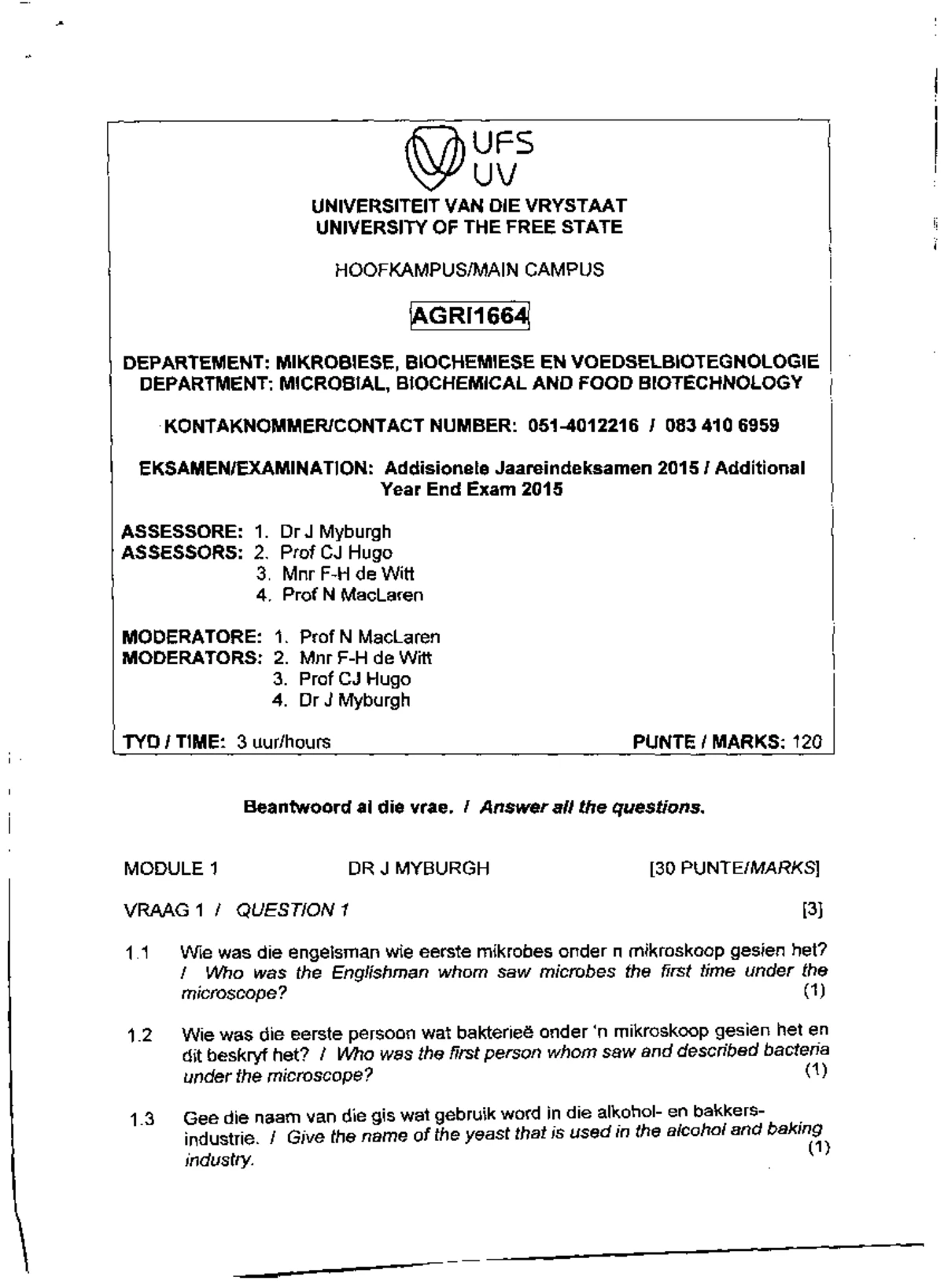 Semester test 2: Plant pathology and disease management notes UFS - Studocu