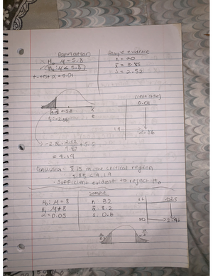 Chapter 1 Notes - Chapter One Notes : DEFINITIONS &statistics ...