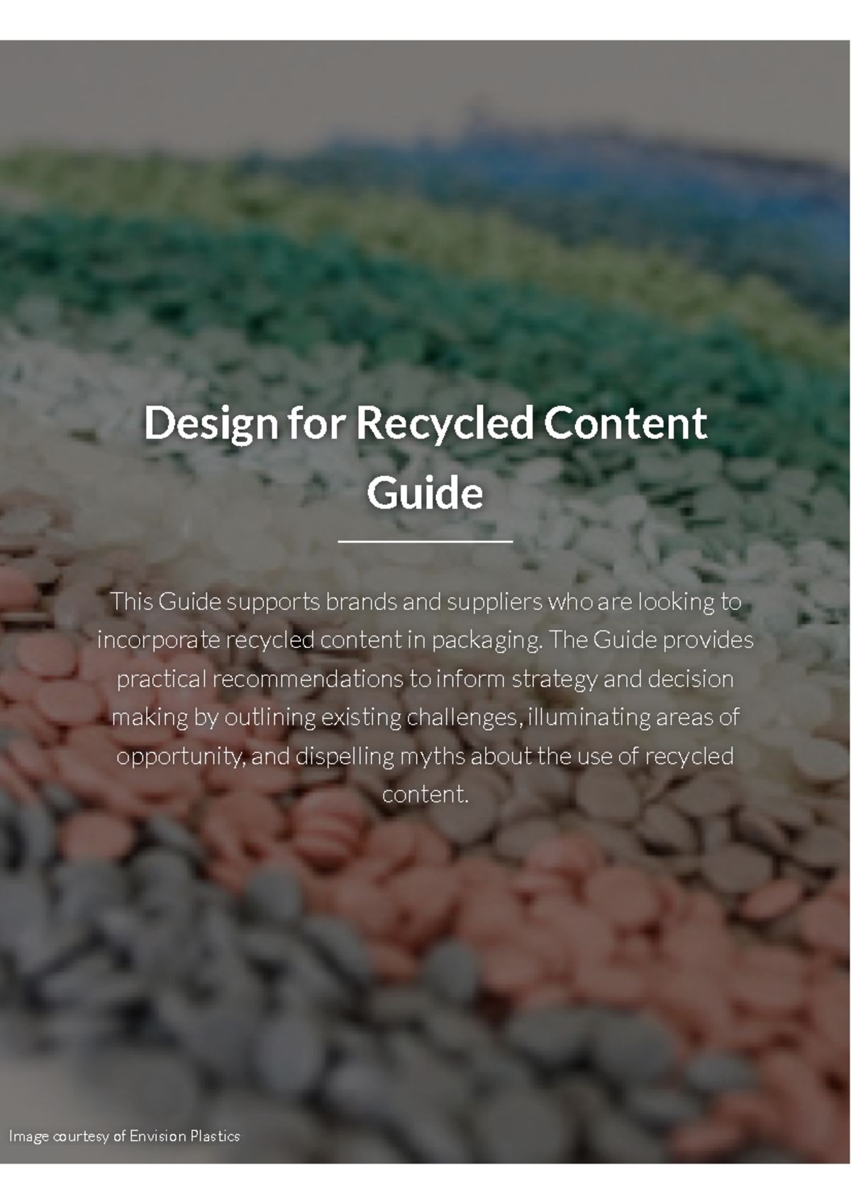 Recycled Content Guide: Strategies for Sustainable Packaging Design ...