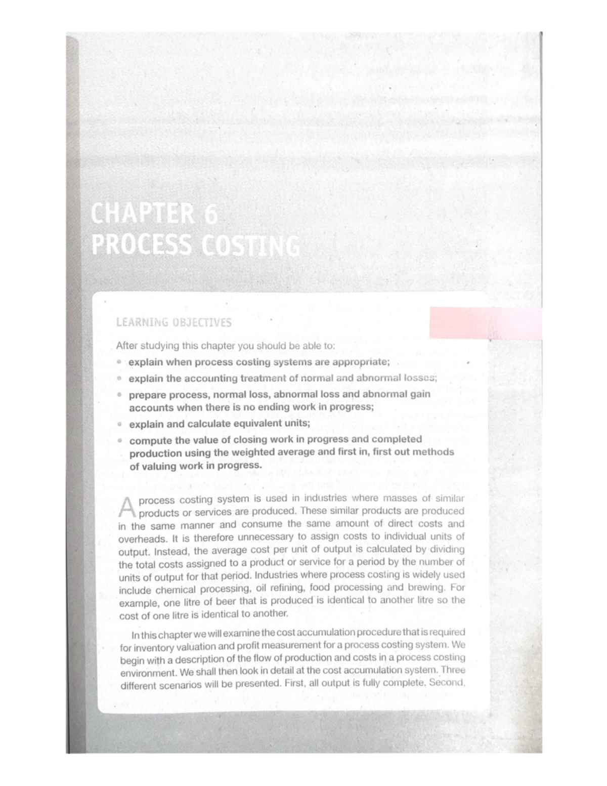 Cost Accounting Chapter 8 - Cost Analysis and Applications - Studocu