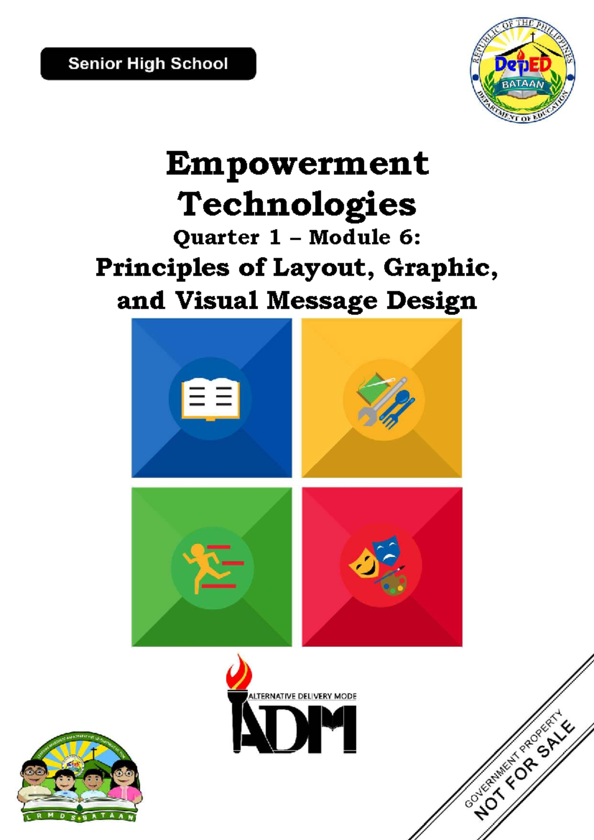 Empowerment Technologies Grade 11 ADM Q1 Module 6: Layout & Design ...