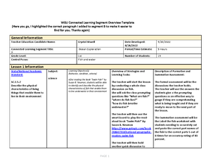 C909 Task 01 COPY - Passed first try - Elementary Reading Methods and ...