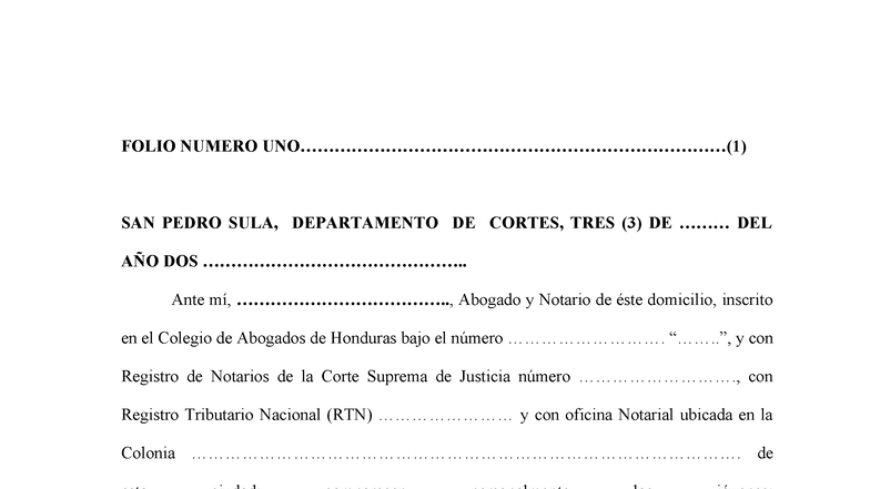 Solicitud de Matrimonio Civil - San Pedro Sula, Cortés - Studocu