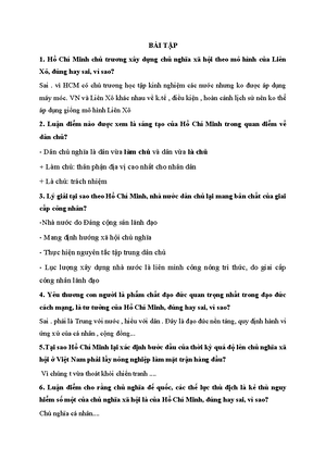 [Solved] Ni dung t tng H Ch Minh ca dn do dn v dn cc bin php xy dng nh ...