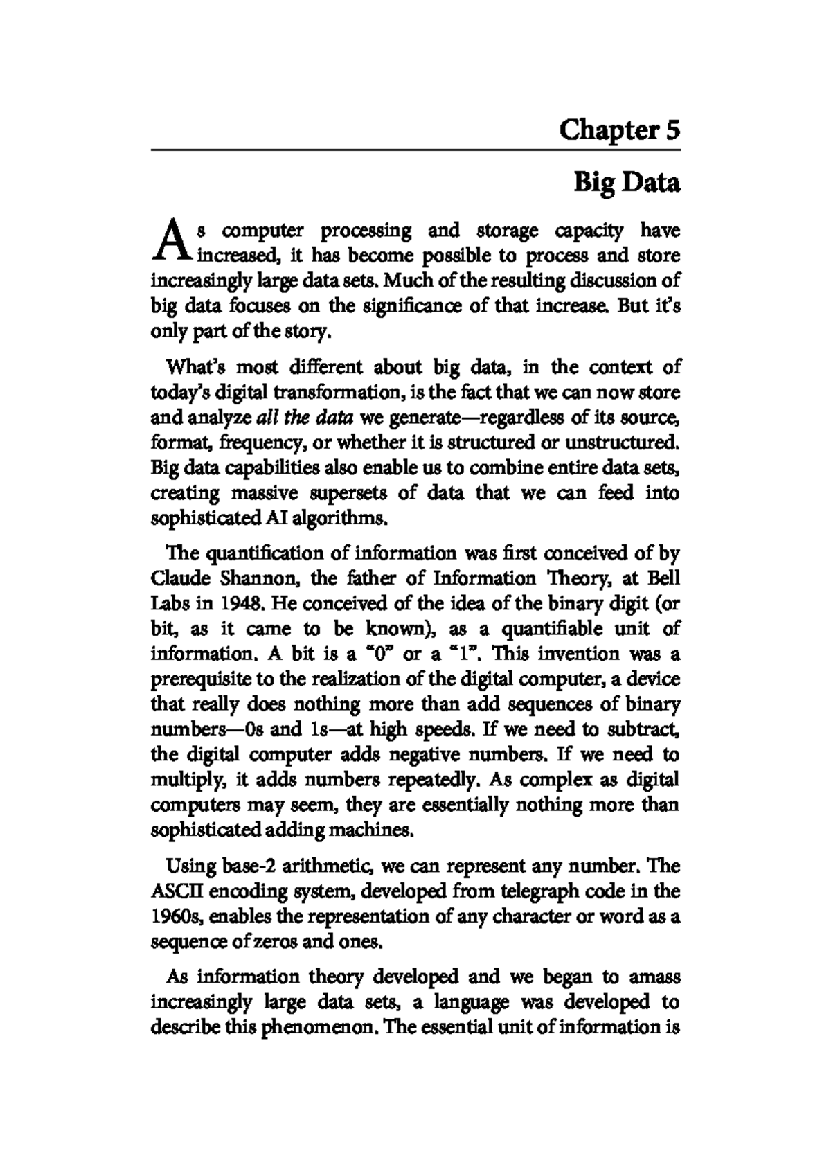 Chapter 5: The Evolution and Impact of Big Data in Digital ...