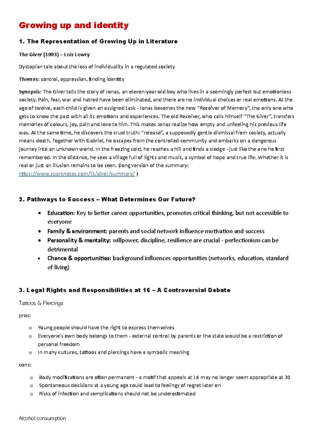 Growing Up and Identity: Themes & Issues in Adolescence Exploration ...