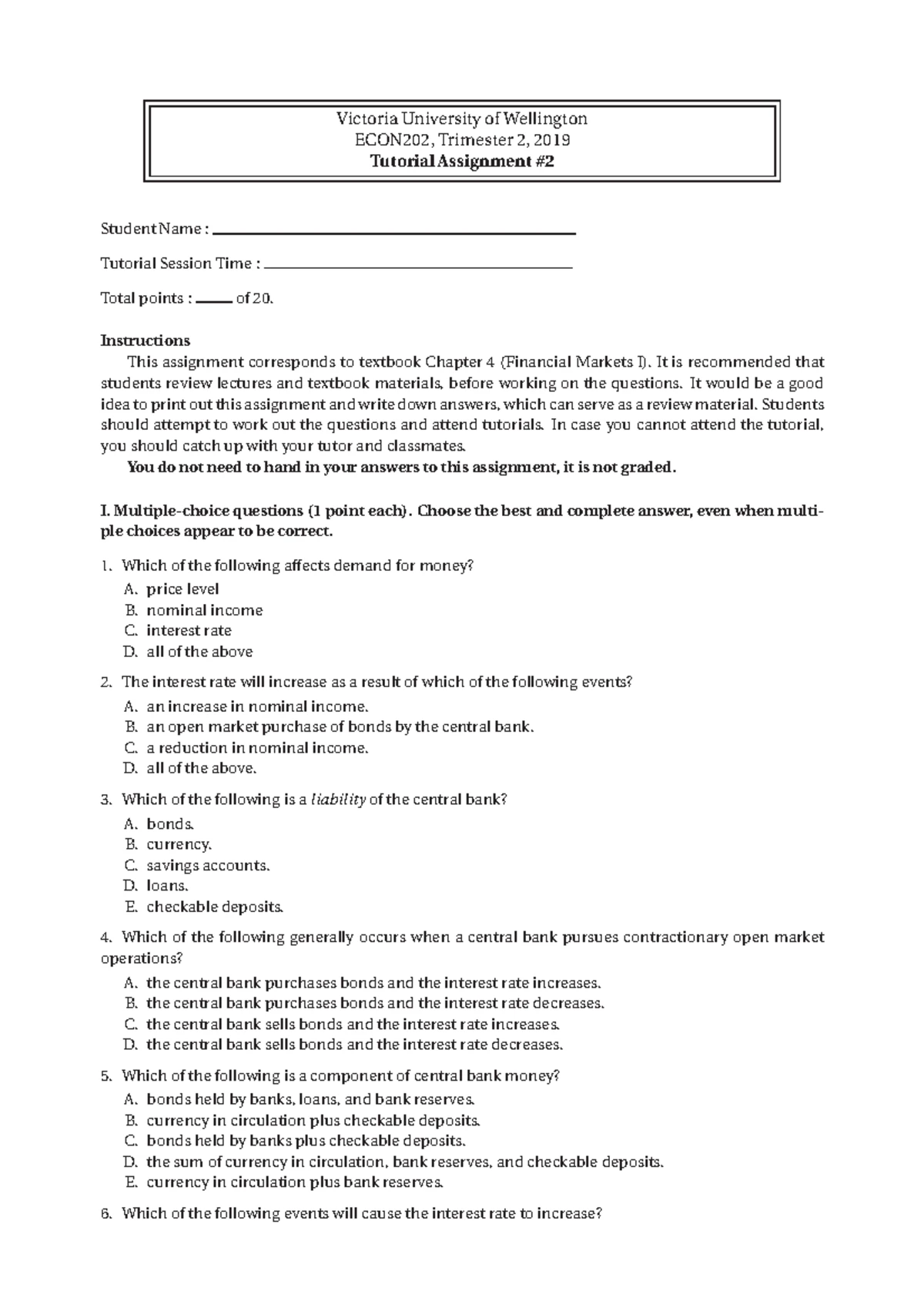 ECON202 Assignment 1: GDP Analysis and Economic Behavior - Studocu