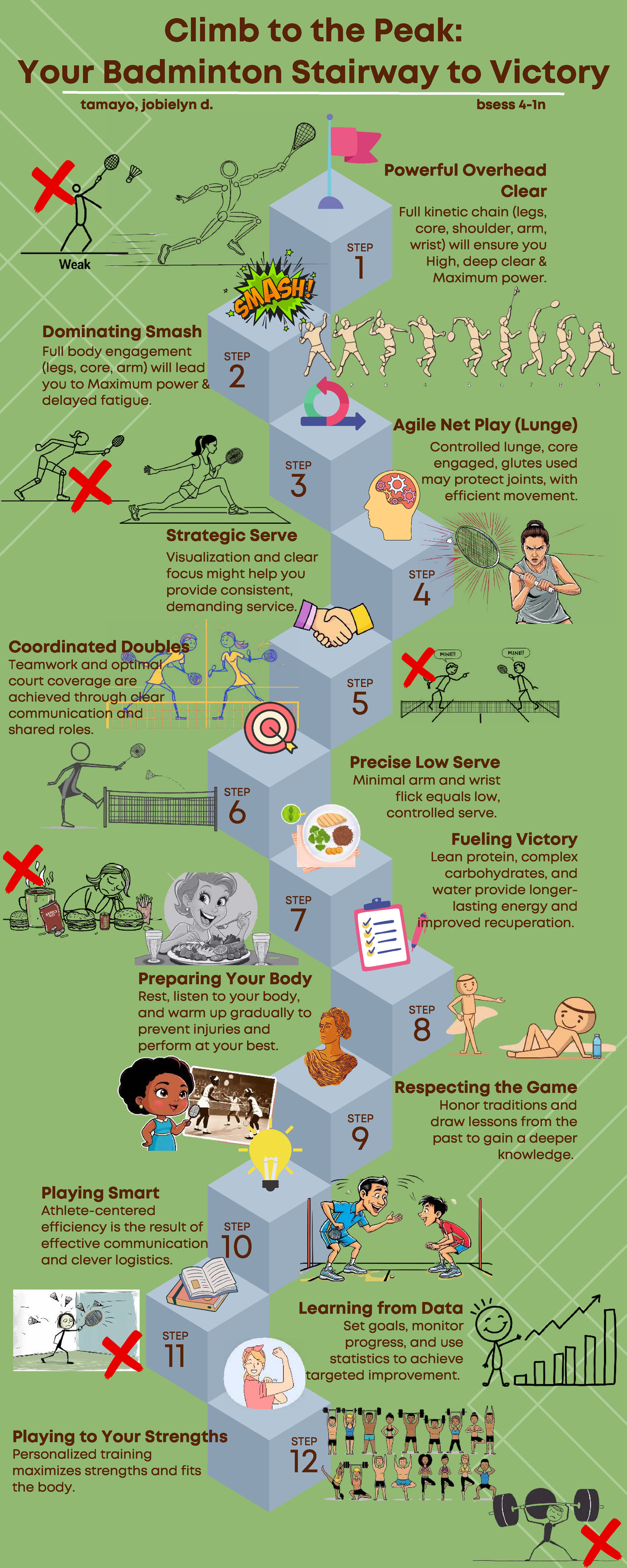 BSESS Badminton Strategies: Steps to Victory and Performance ...