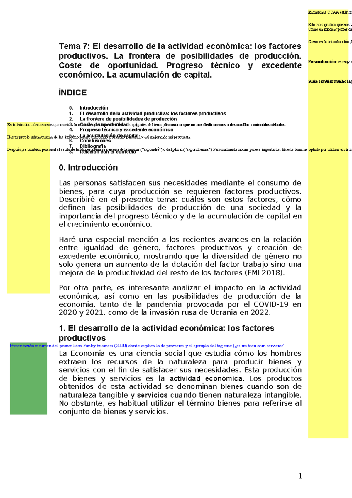 Tema 7 ECO julio 2023 - Tema 7 oposición secundaria economia - En ...