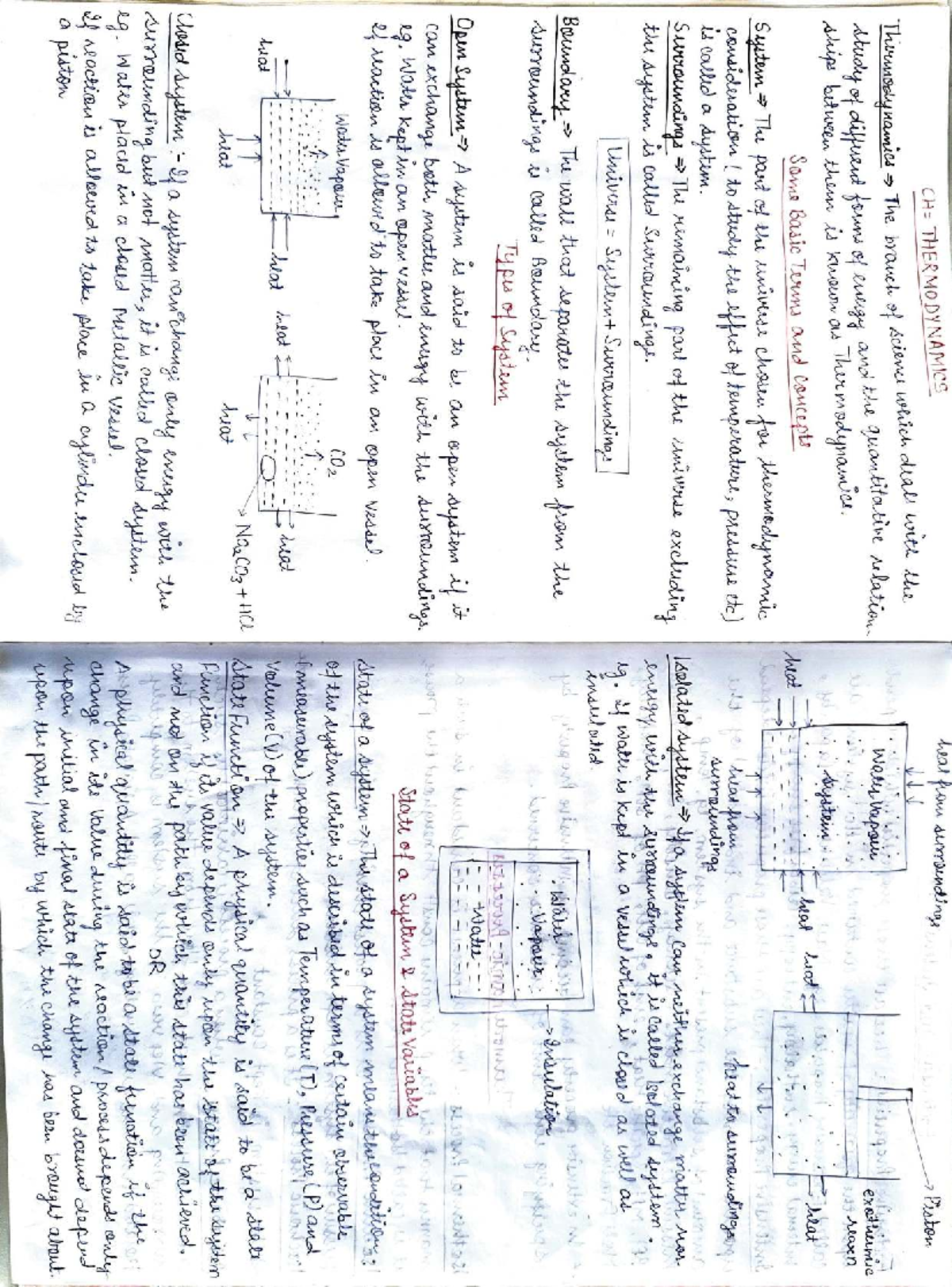 Thermodynamics 11th - CBSE Chemistry Full Notes for 2025-2026 - Studocu