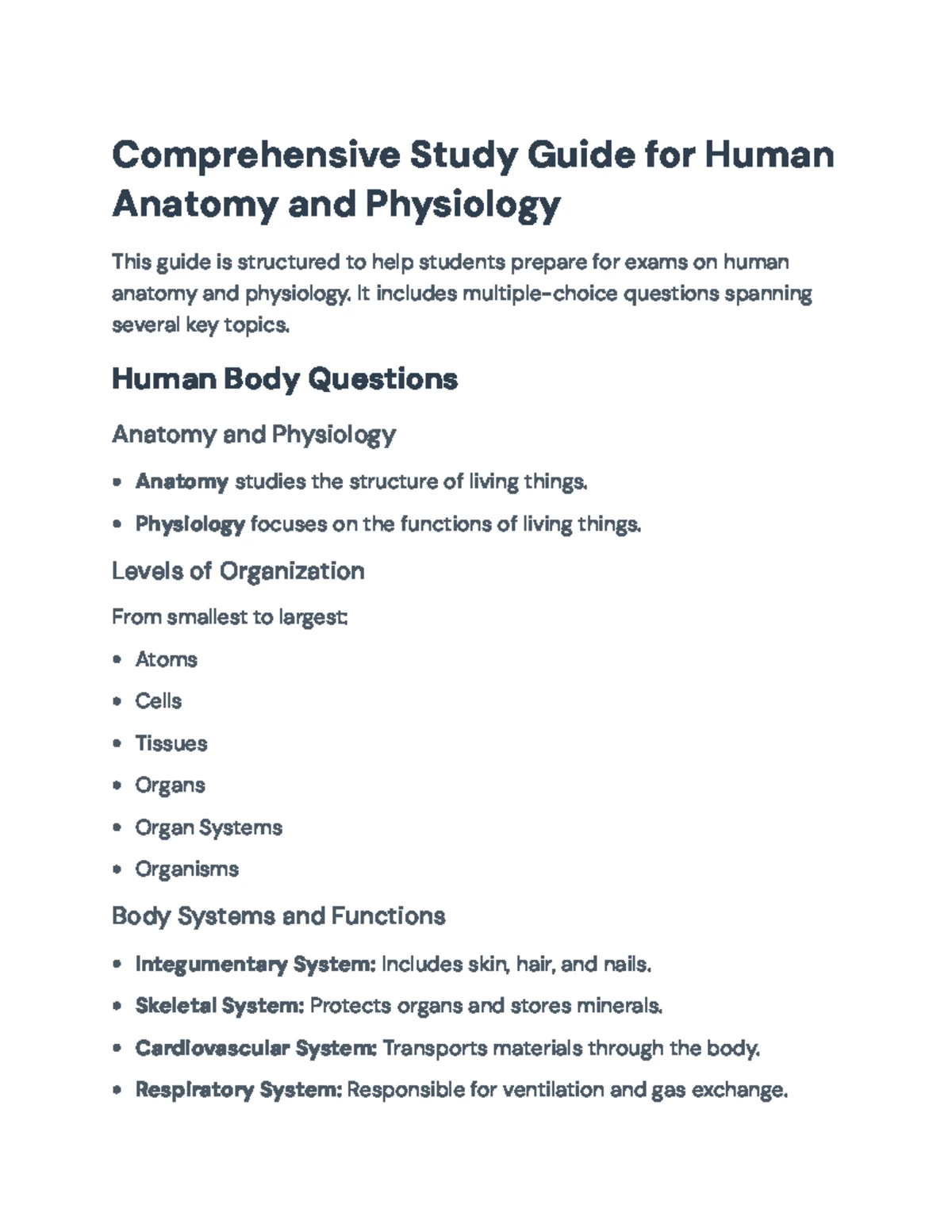 Exam 2 Study Guide: Detailed Overview of Chapters 1 & 2 - Studocu