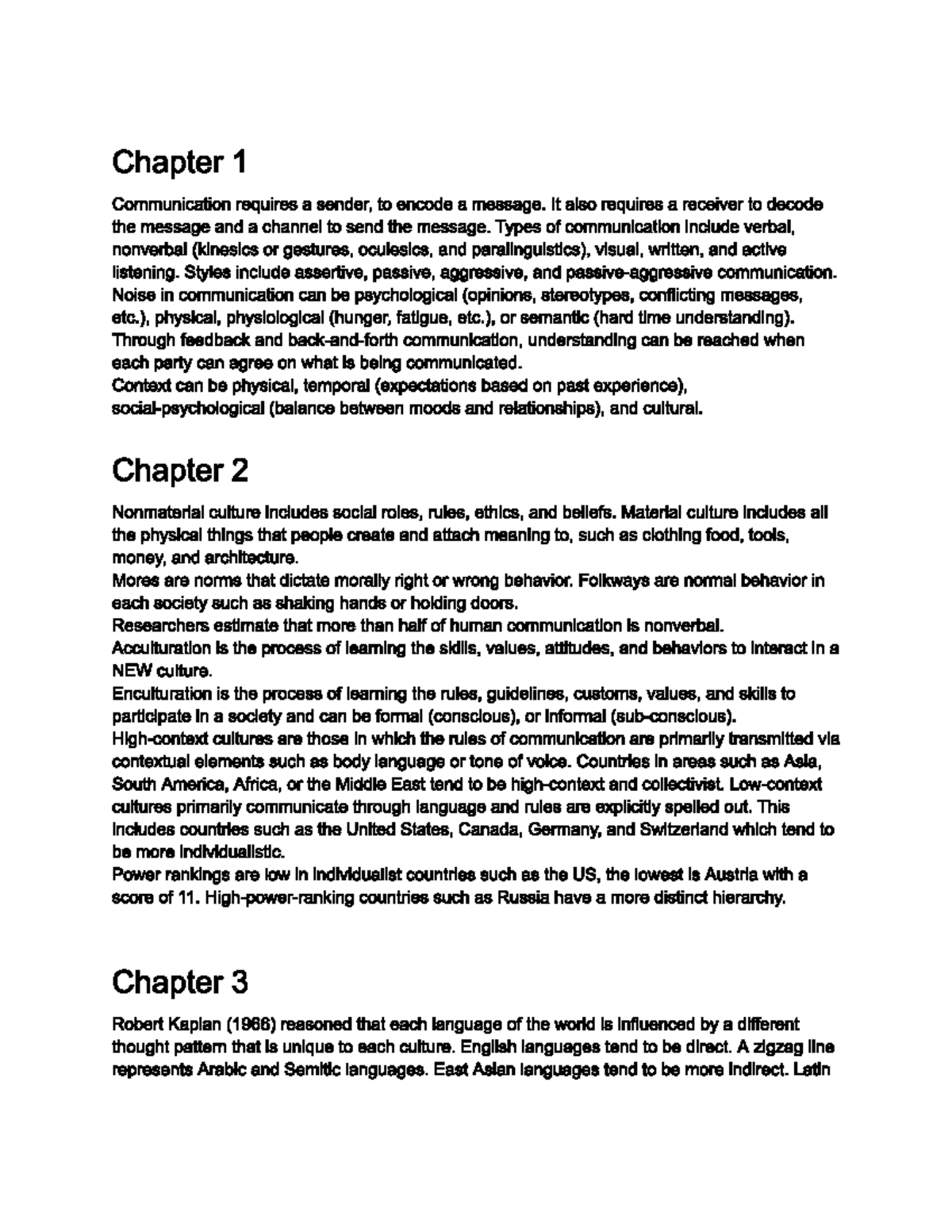 Study.com - Communications 301 - Chapter 1 Communication requires a ...