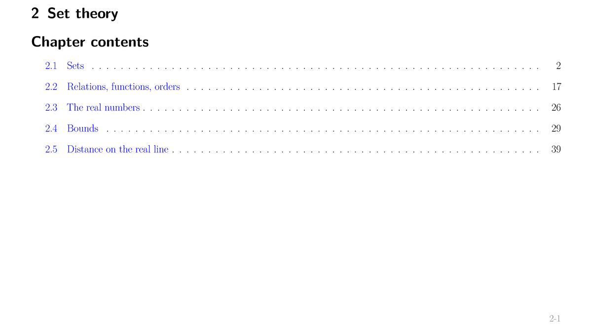 Sets - 2026s1 Chapter 2: Set Theory Overview and Key Concepts - Studocu