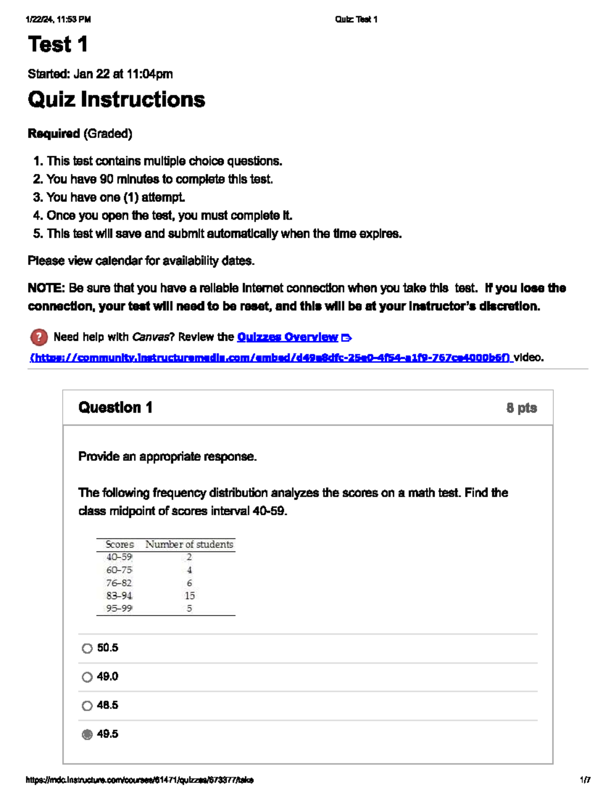 Test 1 - Study Guide and Review Notes - Studocu