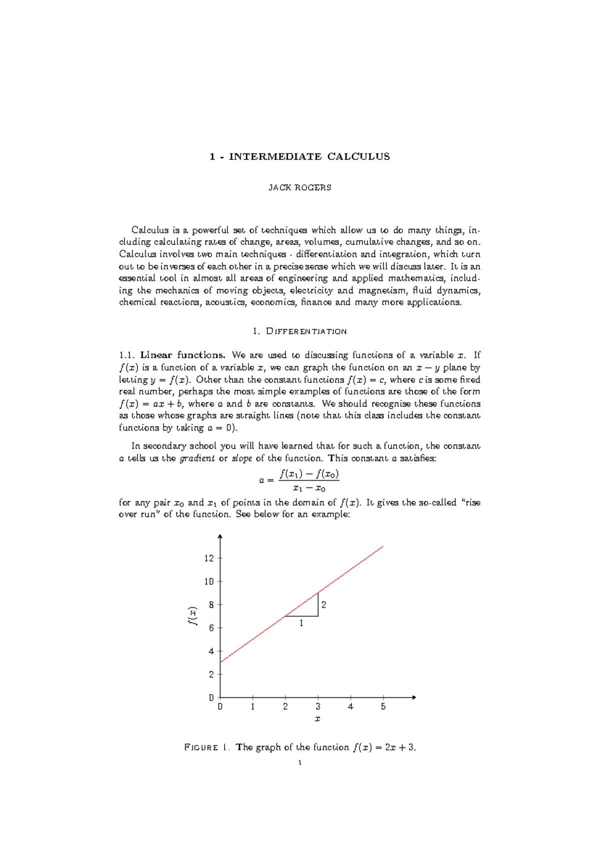 1M1 Intermediate Calculus Week 1 Problem Sheet: Differentiation ...
