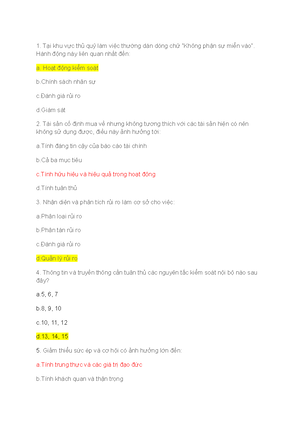 [Solved] Trnh by V phn tch nhng l do dn n s tht bi ca h thng kim sot ni ...