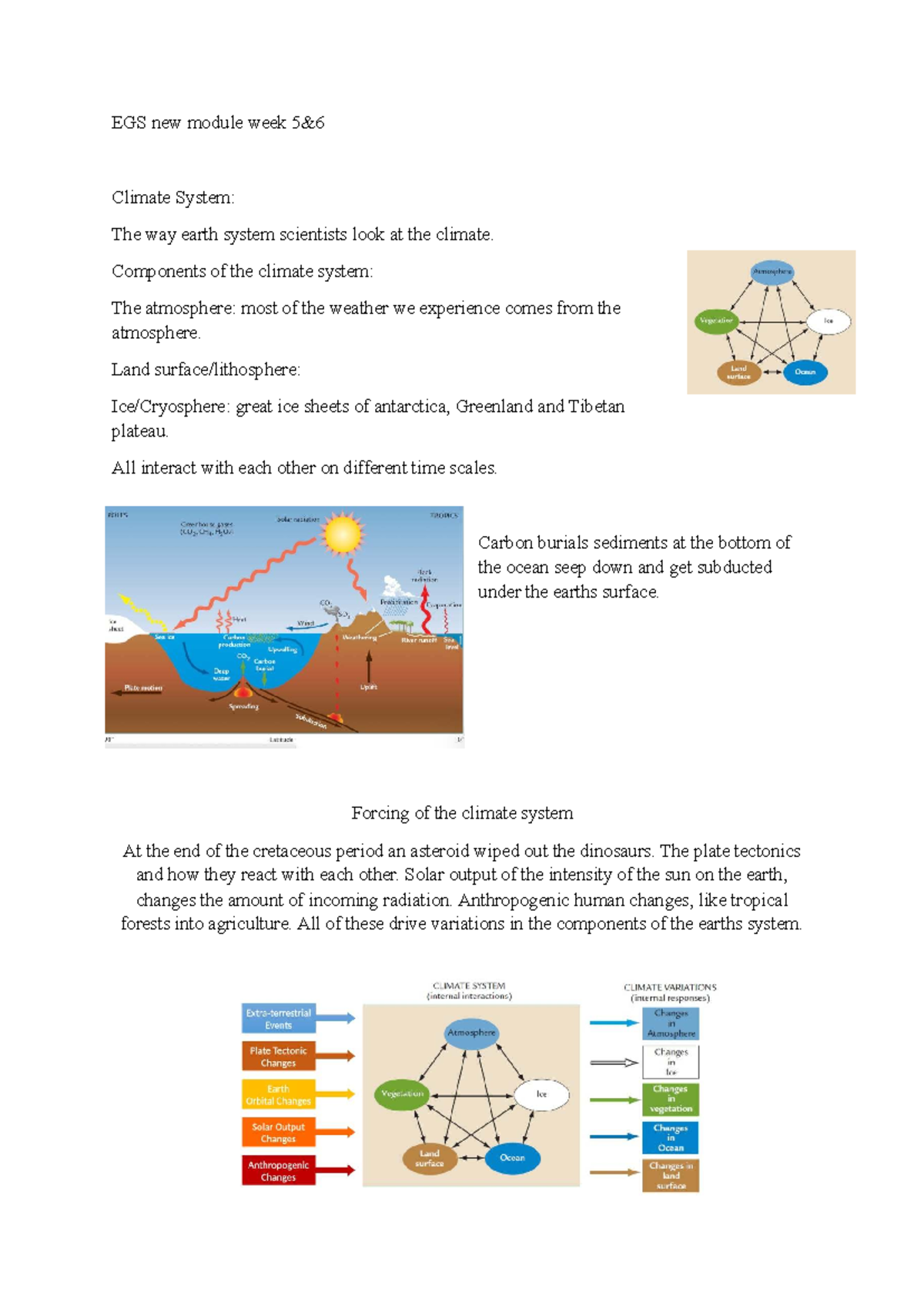 EGS climatology: Understanding the climate system and its components ...