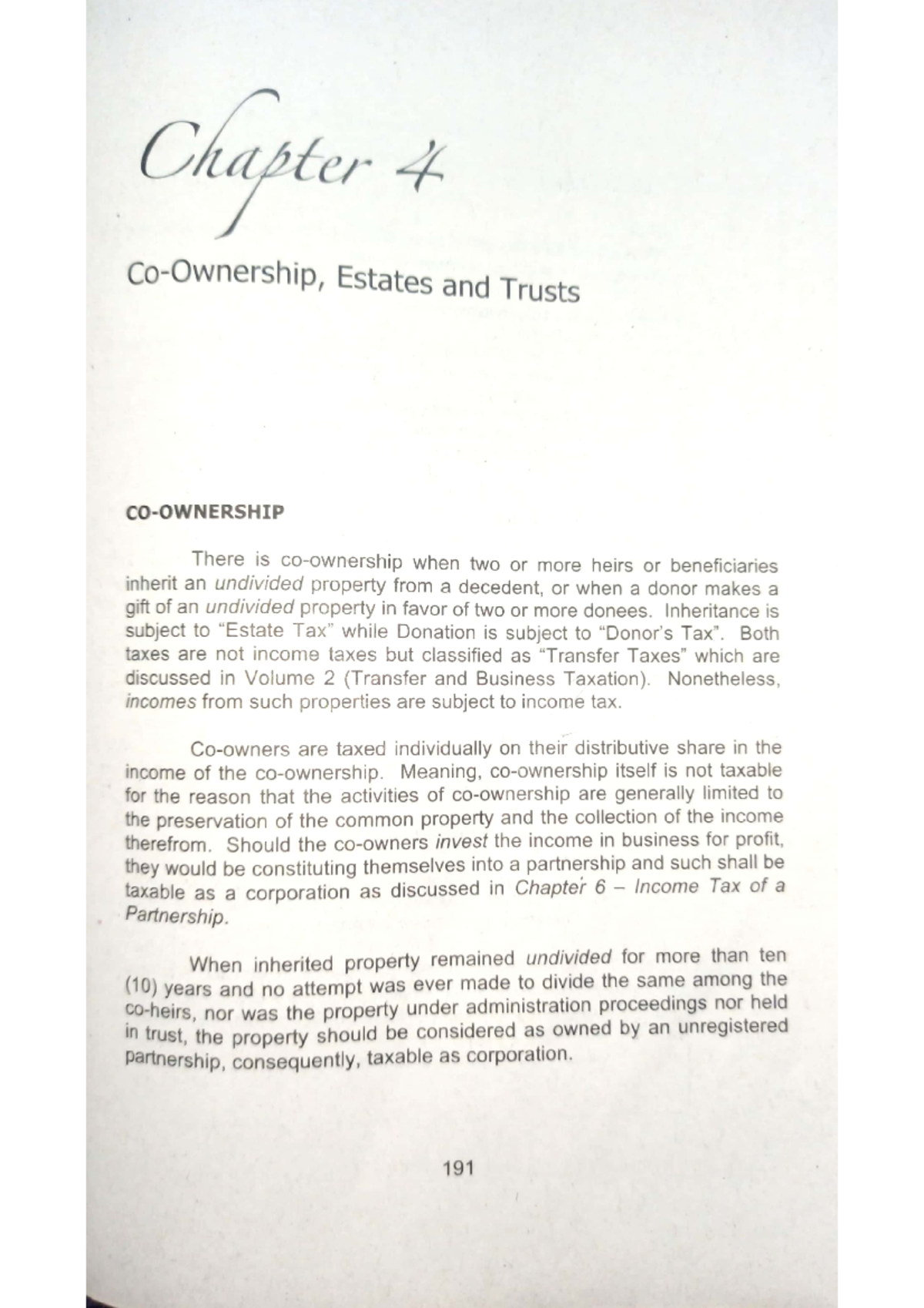 Chapter 4 co-ownership, estate and trust - Accounting for Business ...