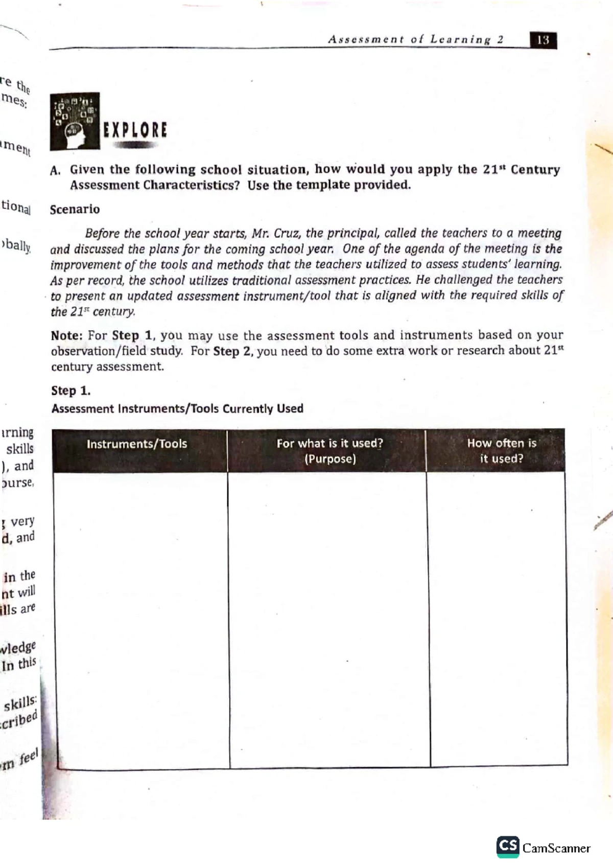 Assessment in Learning 2: Key Concepts and Methodologies - Studocu