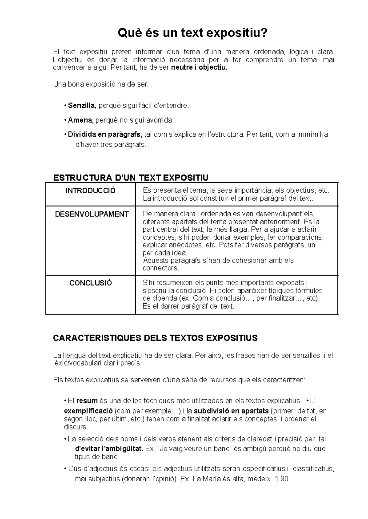 Text Expositiu: Estructura i Característiques Clau per a l'Enteniment ...