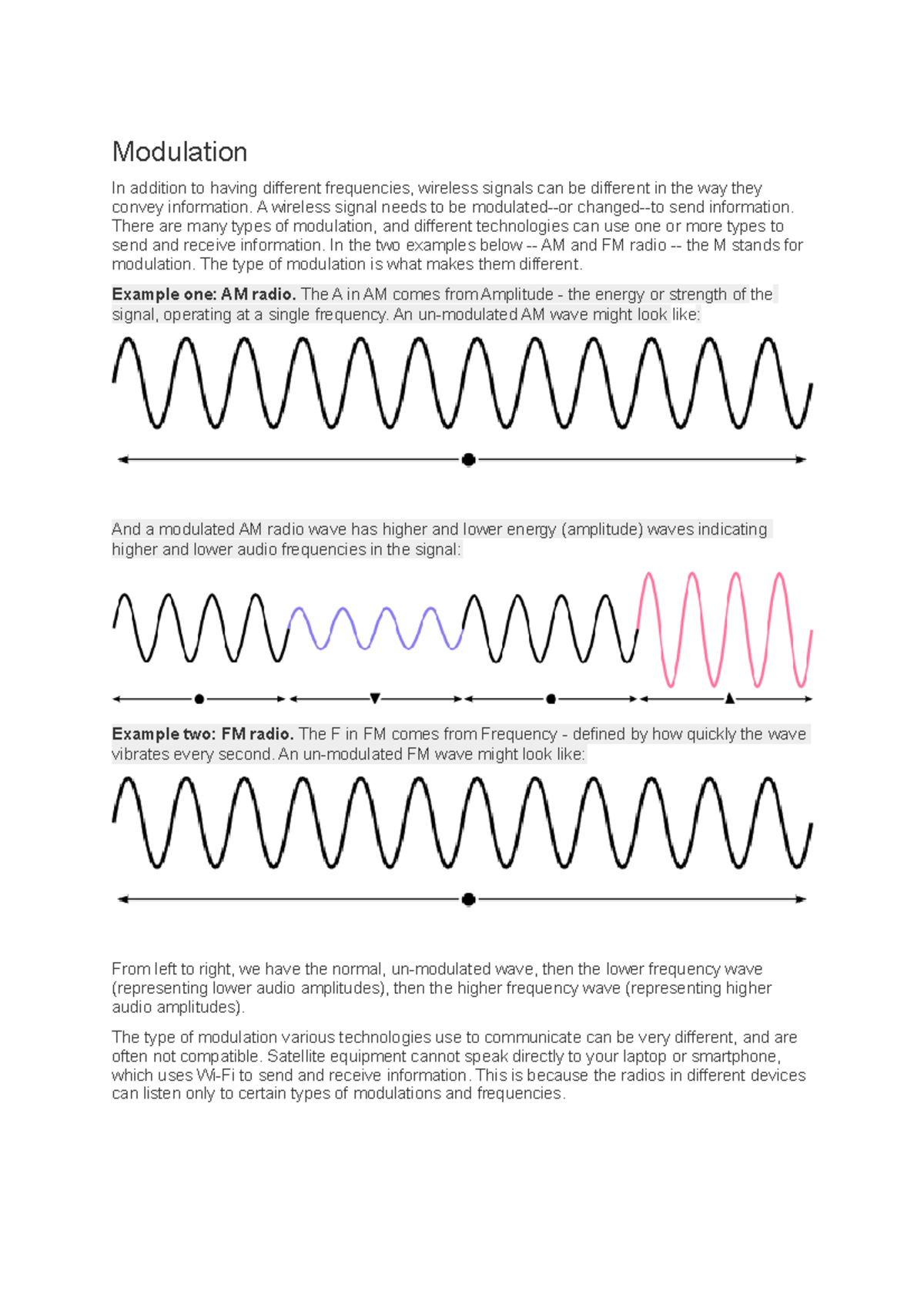 Lecture 2 - Understanding Modulation and Wireless Signals - Studocu