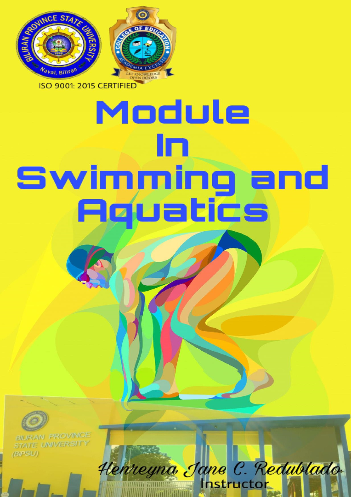 Module I: Fundamentals of Swimming and Aquatics (BPEd) PDF - Studocu