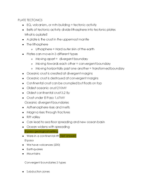 Geology Study Guide: Key Concepts & Terminology (GEOL101) - Chapter 1 ...