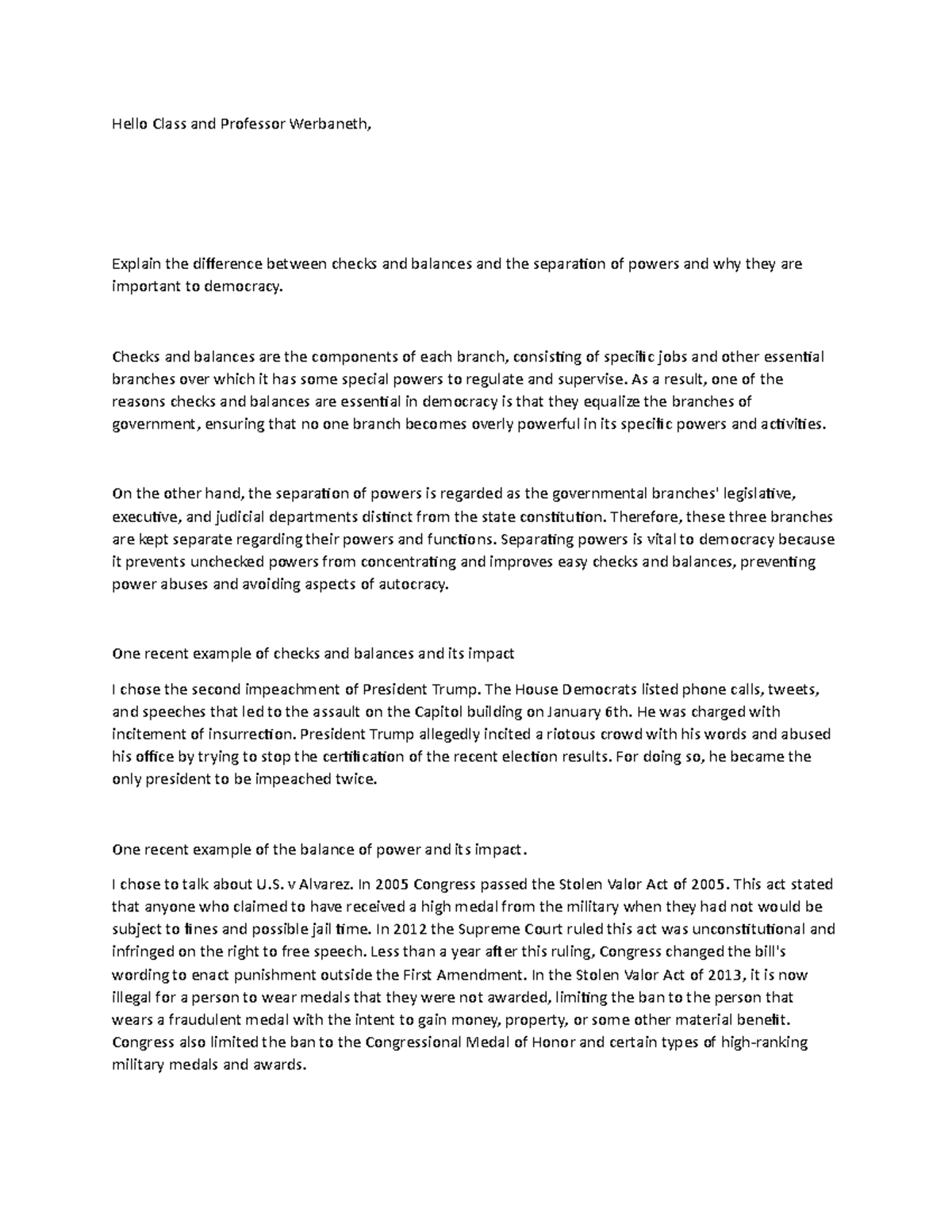 Week 1 - Discussion Forum 1 with responses - Hello Class and Professor ...
