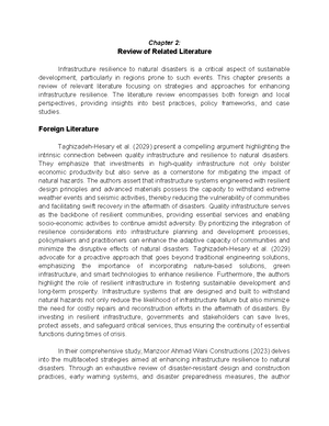 AT1 Resoso - chapter 1 - Statement of the Problem The main objective of ...