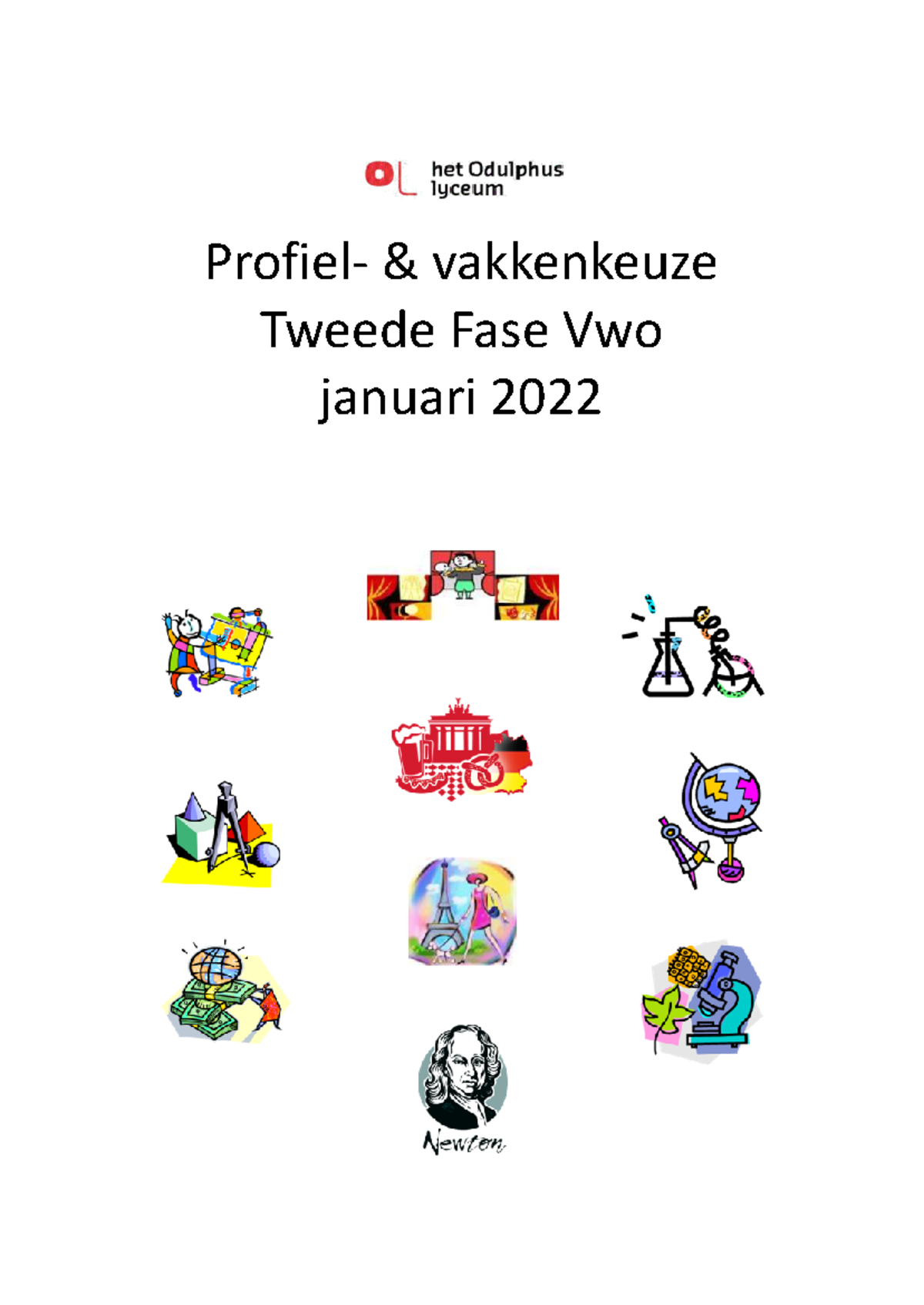 Profielkeuze-informatieboekje VWO 3 - Schooljaar 2021-2022 - Studeersnel