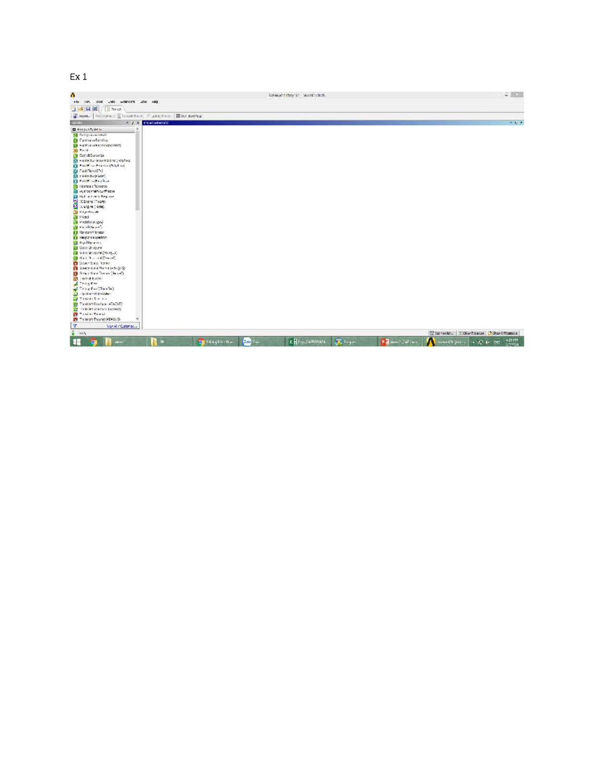 CAED331024 Example of Report 1 - Project Workbench Analysis - Studocu