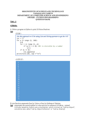 Python ELAB - 35 programs - Question description Binita was travelling ...