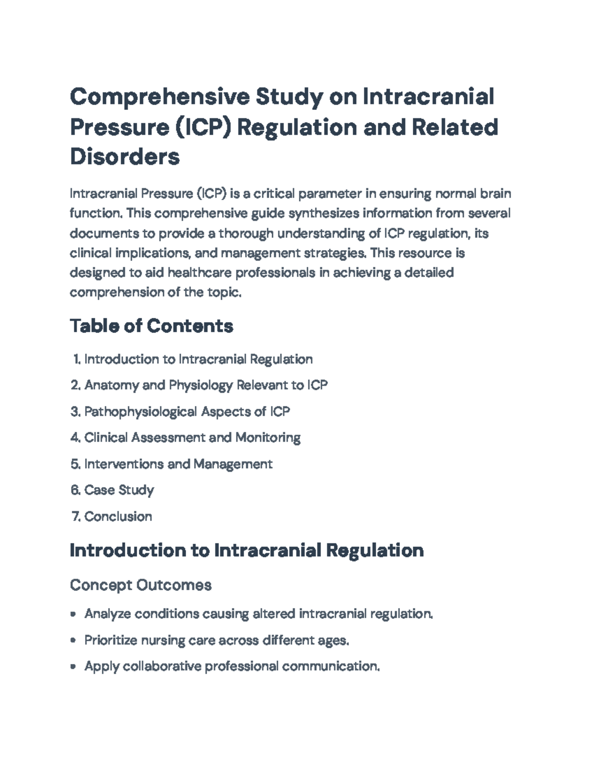 Comprehensive Guide on ICP Regulation & Management for Healthcare ...