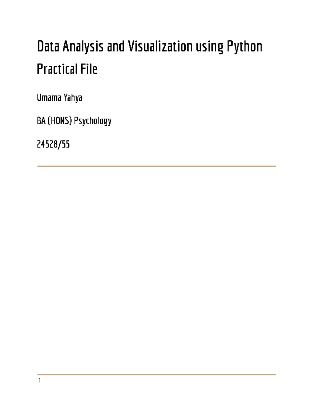 GE- Python Practical File: Data Analysis & Visualization Techniques ...
