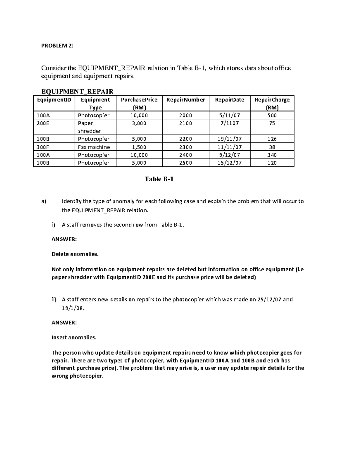 DDL - Lab SQL - OBL Database Design Project Summary - Studocu