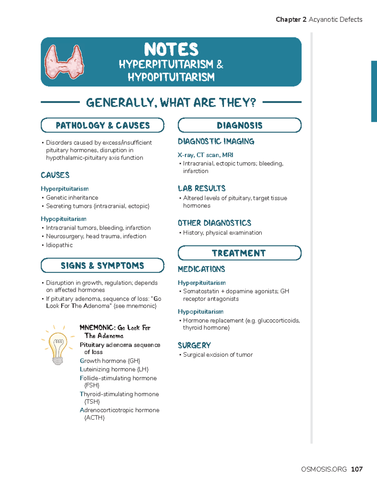 Hyperpituitarism & Hypopituitarism: A Comprehensive Study Guide - Studocu