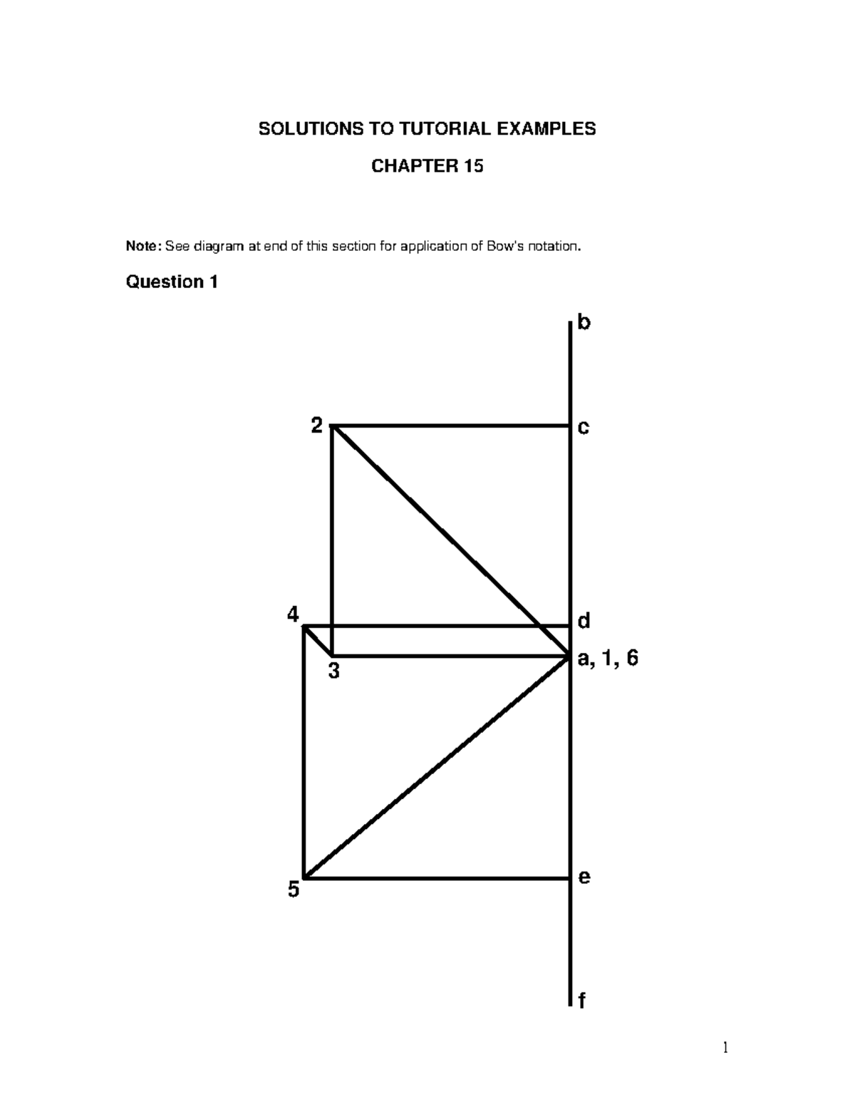 Chapter 15 Solutions to Tutorial Examples - Bos Notation - Studocu