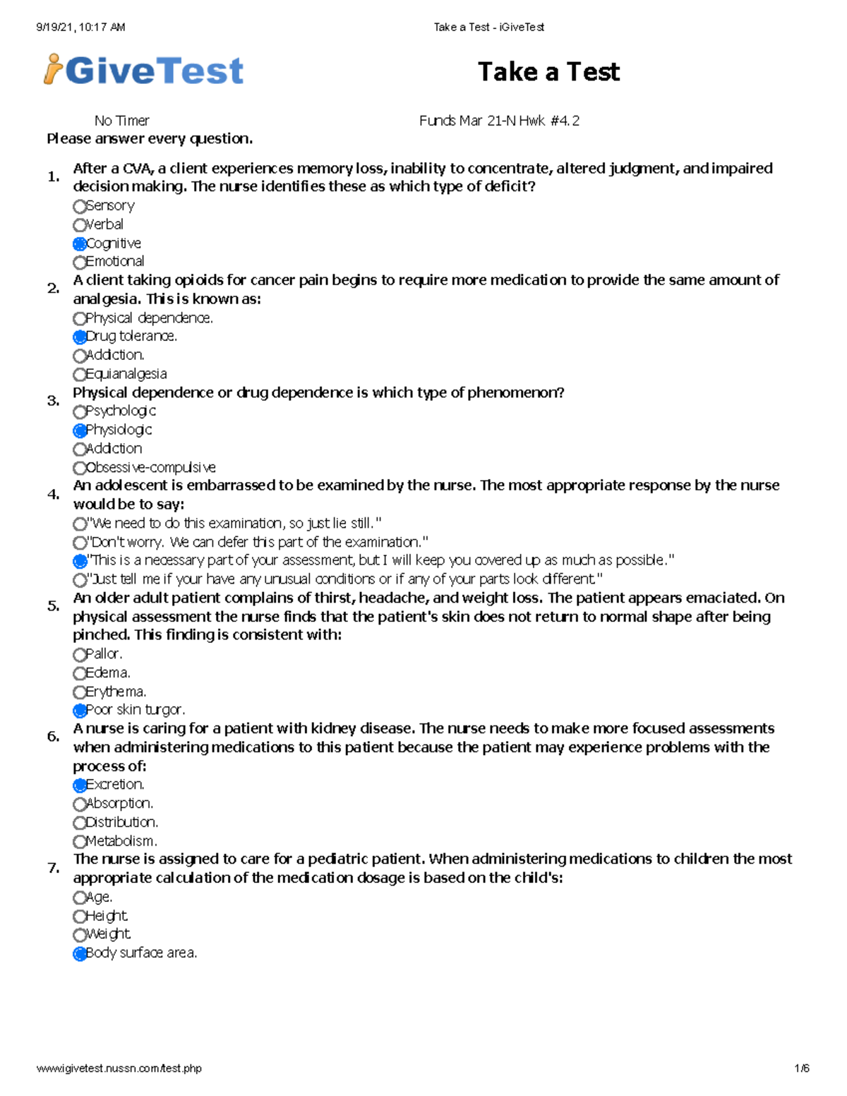 NUR 101 Final Exam Review: Key Concepts and Practice Questions - Studocu
