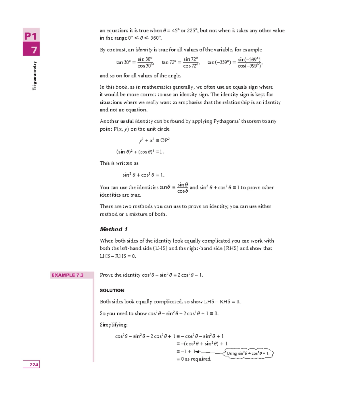Cambridge International AS and A Level Mathematics Pure Mathematics 1 ...