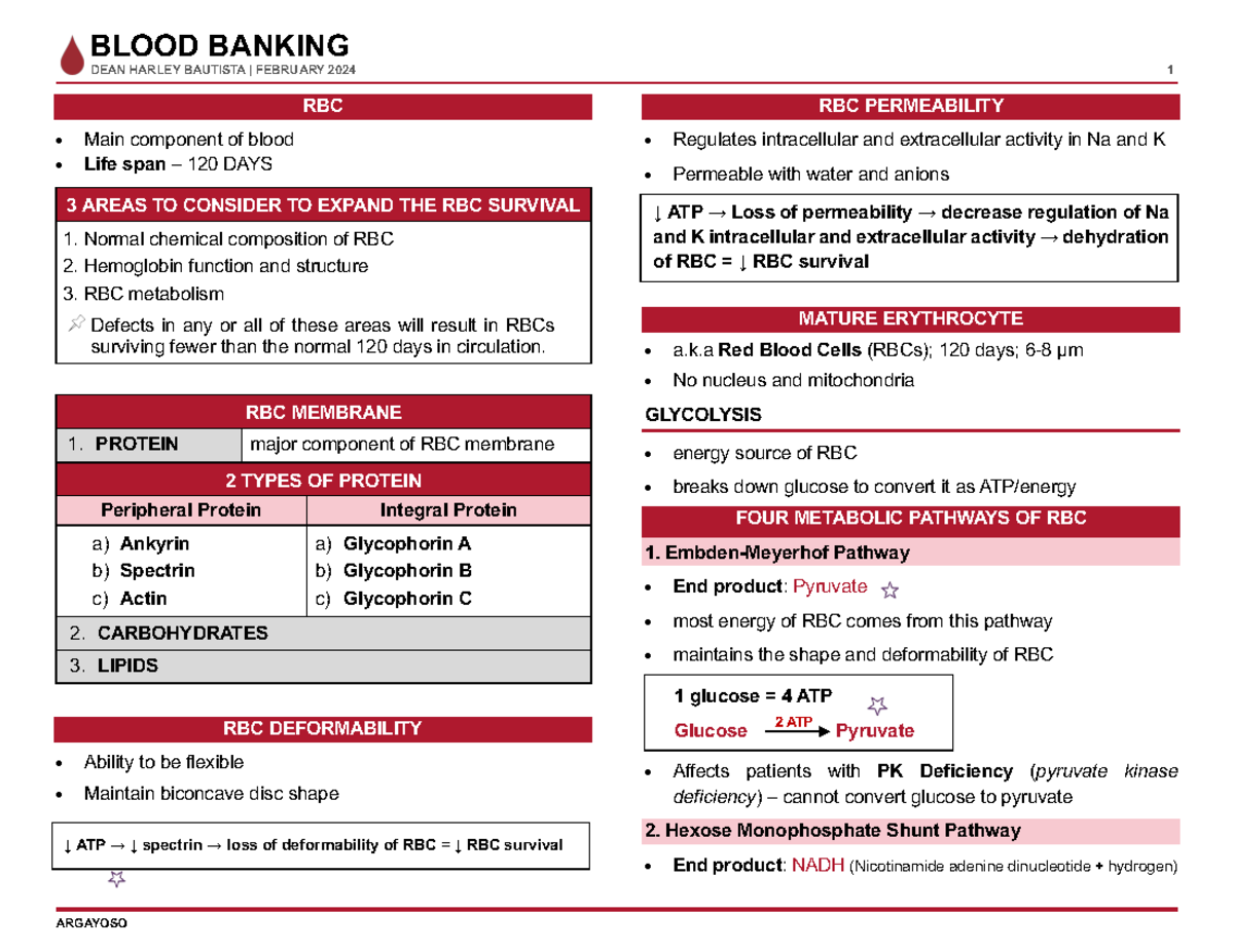 BB ABO-Rh - Blood Banking Study Guide and Reviewer - Studocu