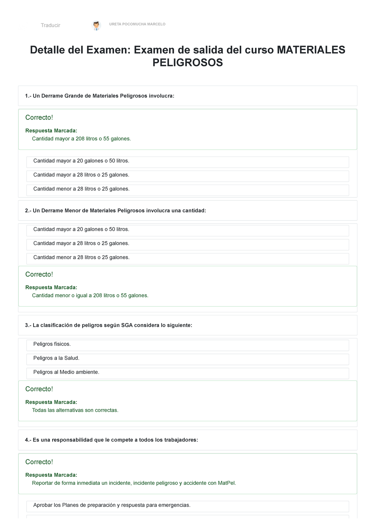 Residuos Peligrosos - EXAMEN MATERIALES QUELLAVECO - Document Preview